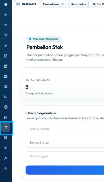 Buka menu Pembelian